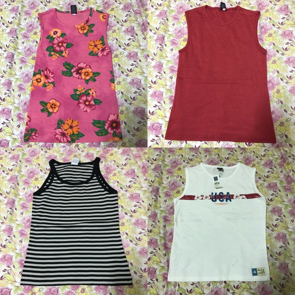 10 Different Tank Tops From GAP & OLD NAVY